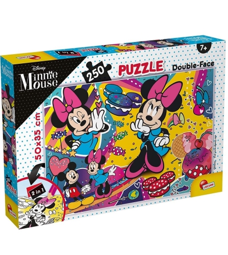 Пъзел Lisciani Double-face Мини Маус 250ч.