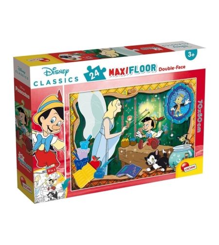 Пъзел Lisciani 24ч. DF MAXI DISNEY PINOCCHIO 86672