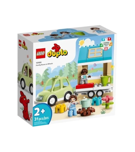 LEGO® DUPLO® Town Семейна къща на колела 10986