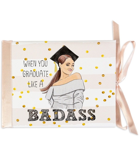 Луксозна картичка за дипломиране - Badass