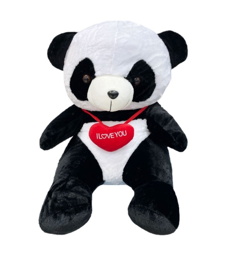 Плюшено мече Raya Toys Панда I Love You, 60 см