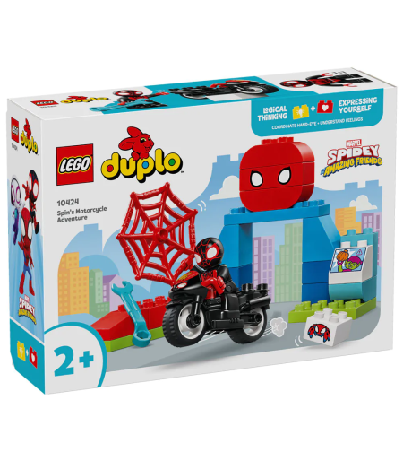 LEGO® DUPLO® Marvel Приключение с мотоциклет 10424