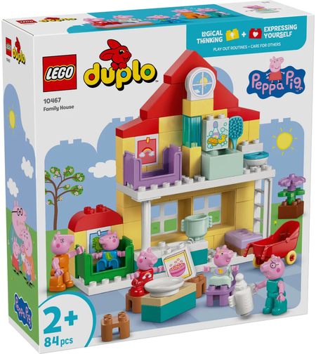 LEGO® DUPLO® Peppa Pig Семейна къща 10467