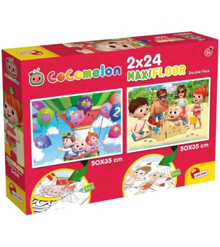 Пъзел Lisciani Cocomelon Be kind to Everyone 2x24 ч.