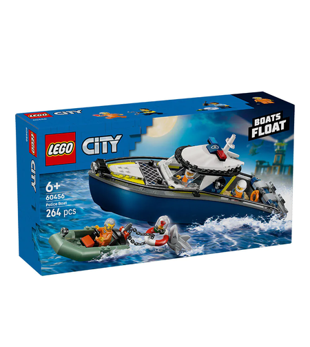 LEGO® City Преследване с полицейски катер 60456