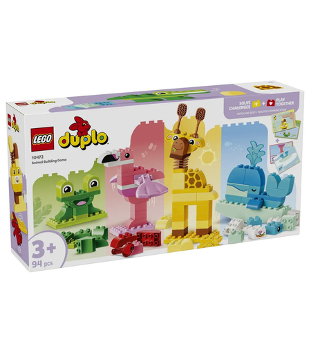 LEGO® DUPLO® Игра за построяване на животни 10472