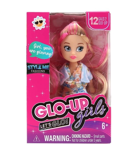Мини кукла Raya Toys GLO-UP Girls Let`s Glo!