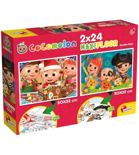 Пъзел Lisciani Cocomelon Start the Day with a Song 2x24 ч.