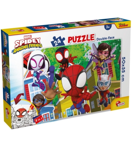 Детски пъзел Lisciani Plus Marvel Spidey Това е отбор 24ч.