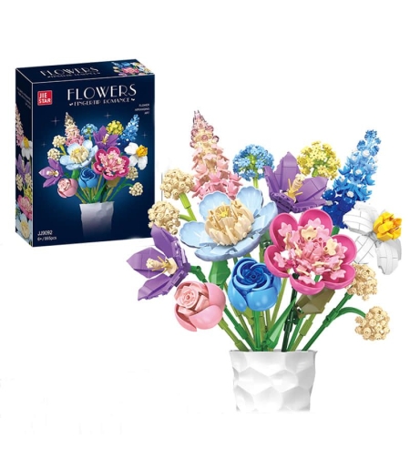 Конструктор Raya Toys Цветя, 880 части