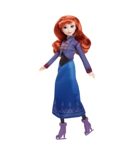 Кукла Mattel Disney Frozen Anna, с кънки за лед