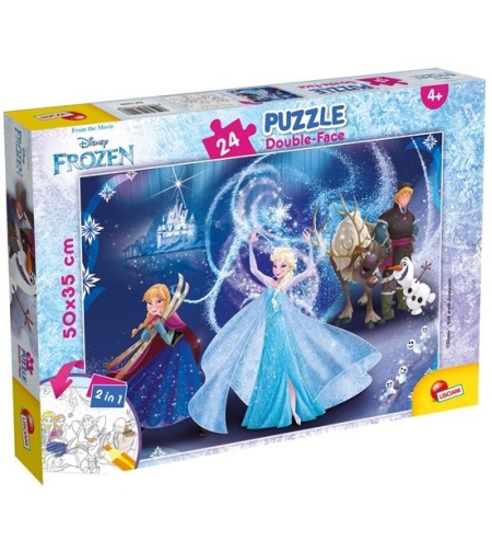 Детски пъзел Lisciani PLUS FROZEN 24ч. 74006