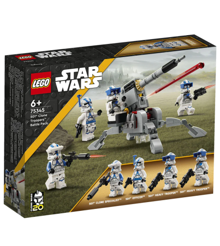 LEGO® Star Wars™ Боен пакет клонинг щурмоваци от 501 75345