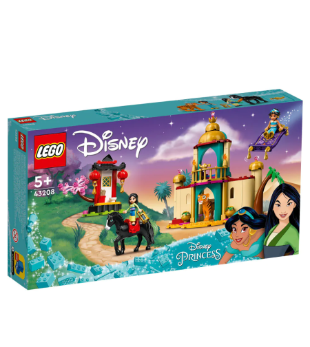 LEGO® Disney Princess Приключението на Ясмин и Мулан 43208