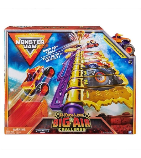 Писта Spin Master Monster Jam True Metal El Toro Loco Big Air Challenge