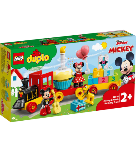LEGO® DUPLO® Влак за рождения ден на Мики и Мини Маус 10941