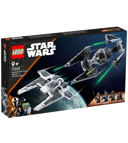 LEGO® Star Wars™ Мандалорски изтребител срещу TIE Interceptor 75348