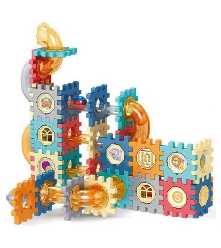 Raya Toys Конструктор с тунел и топче, 98 части