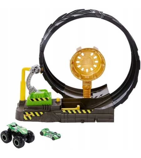 Детска писта Mattel Hot Wheels Monster Trucks Сет 1:64 Epic Loop Challenge