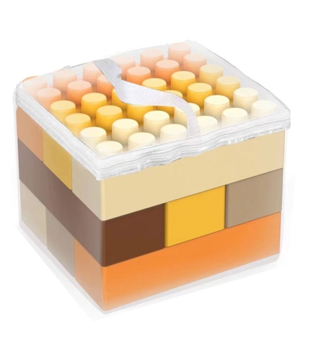 Raya Toys Конструктор с едри части в кутия, 9 части