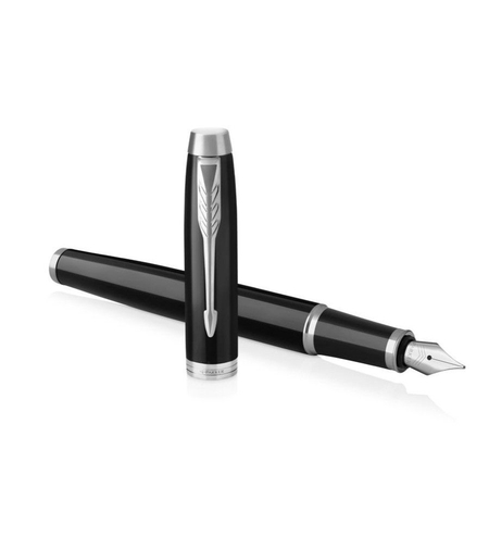 Писалка Parker Royal IM Black Chrome CT F