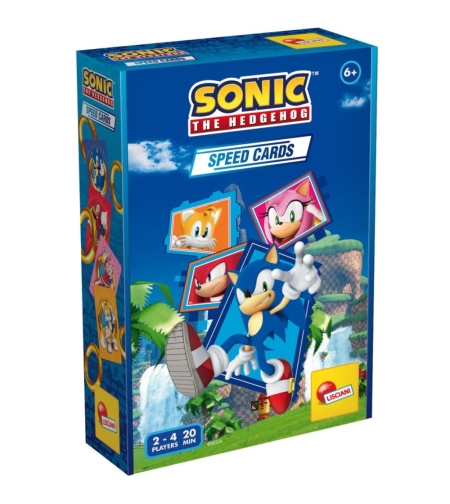 Карти за игра Lisciani Sonic Speed Cards Game