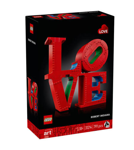 LEGO® Art надпис LOVE 31214