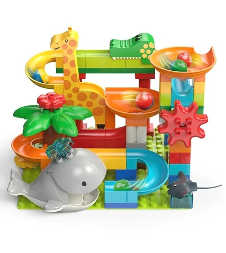 Конструктор Feelo Slide Series Whale, 97 ч.