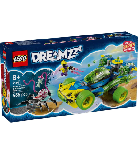 LEGO® DREAMZzz™ Екшън състезателна кола на Матео и Зи-блоб 71491