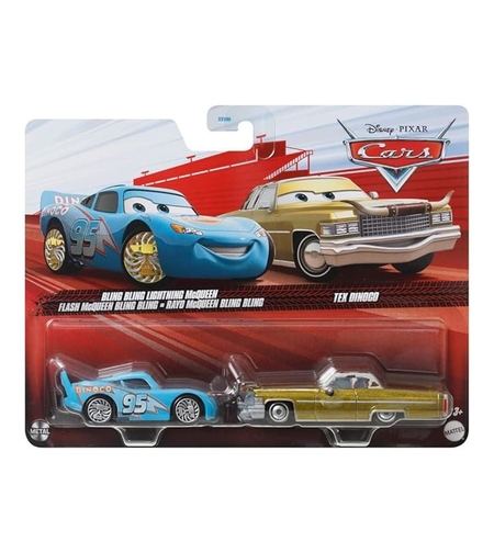 Комплект колички Mattel Disney Cars 3, 2 бр.