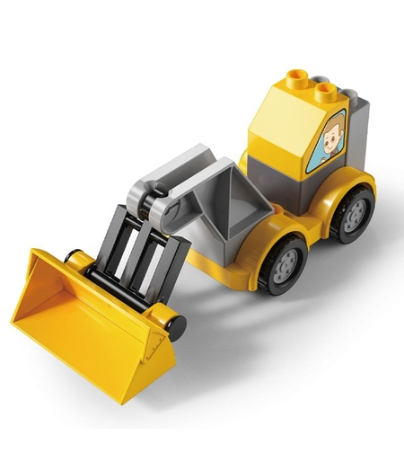 Конструктор Feelo Car Series Bulldozer, 9 ч.