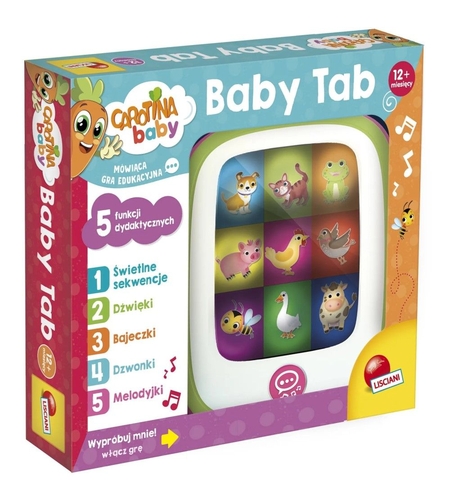 Образователен бебешки таблет Lisciani Carotina
