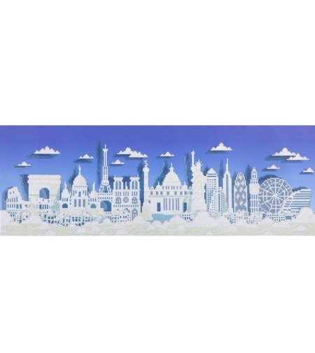 Диамантен гоблен Diamond Dotz Картина с кристали SPARKLE THE WORLD