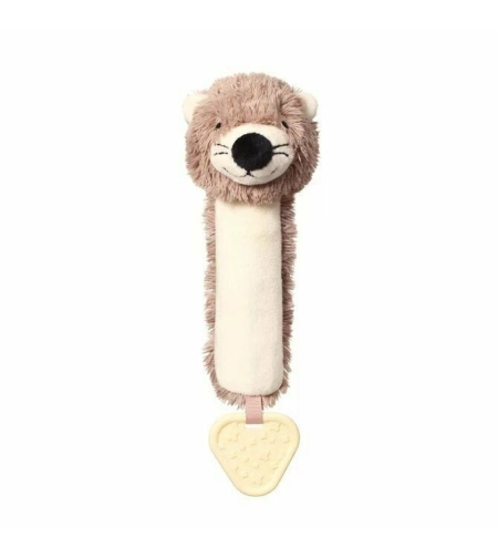 Плюшена играчка Babyono Писукаща с гризалка Маги 738