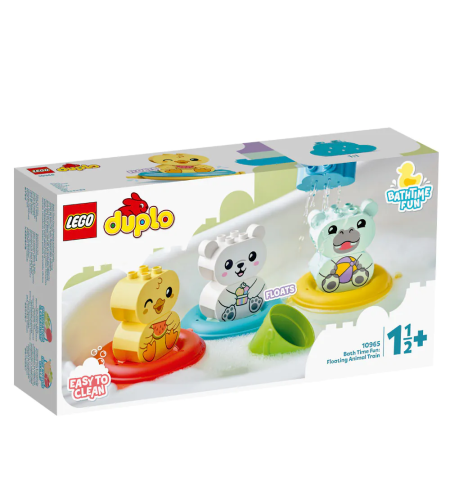 LEGO® DUPLO® Забавления в банята - плаващ влак за живoтни 10965