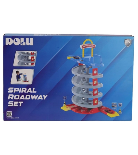 Игрален комплект DOLU Spiral Roadway Set, 5227, 38 ч.