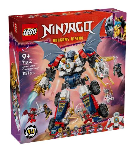 LEGO® NINJAGO® Робот-ултракомбинатор на Зейн 71834