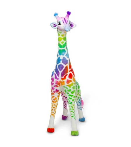 Плюшена играчка Melissa and Doug шарен Жираф, 121 см.