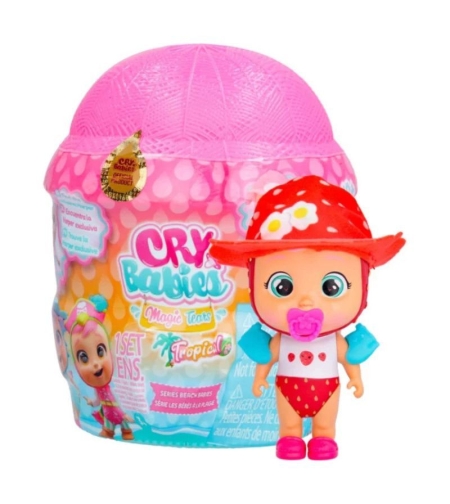 Кукла изненада IMC Toys Cry Babies Tropical Beach, асортимент