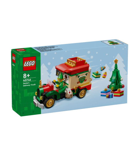 LEGO® Iconic Камионът за доставки на Дядо Коледа 40746
