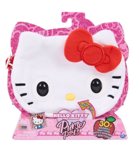 Интерактивна детска чанта Spin Master Purse Pets Hello Kitty