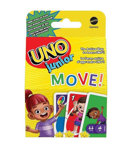 Карти Уно Mattel UNO Junior Move