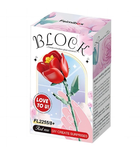 Конструктор Raya Toys Red Rose, 68 ч.