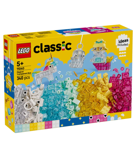 LEGO® Classic Магични прозрачни блокчета 11040