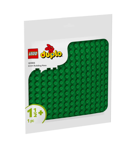 LEGO® DUPLO® Зелена строителна плочка 10460