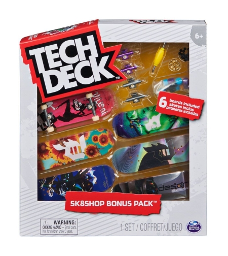 Мини скейтборд Spin Master Tech Desk 6 броя асортимент 6028845