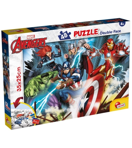 Детски пъзел Lisciani M-Plus Marvel Avengers 48ч.