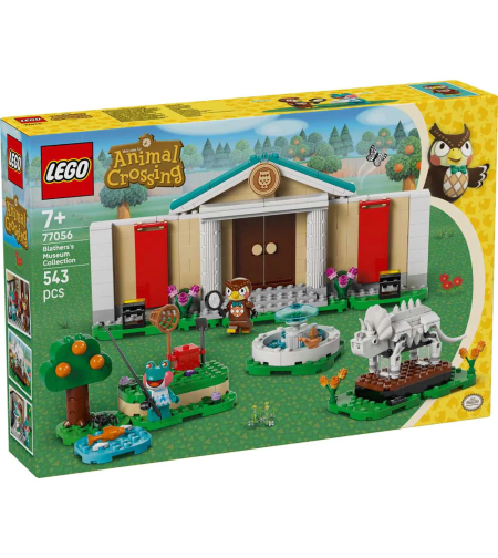 LEGO® Animal Crossing™ Музейна колекция на Blathers 77056