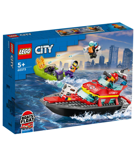 LEGO® City Пожарникарска спасителна лодка 60373