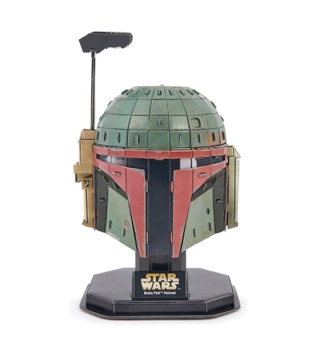 4D пъзел Spin Master Star Wars Boba Fett Helmet, 93 ч.